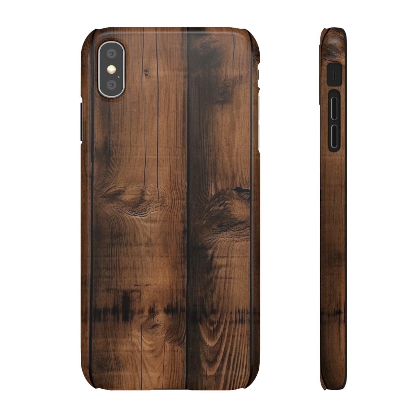 Rustic Wood Snap Case