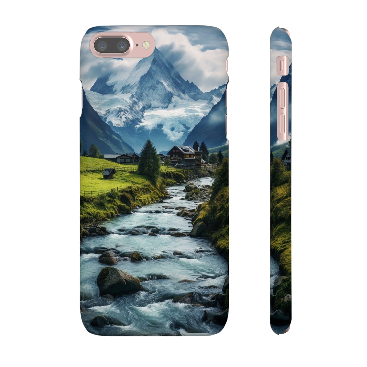 Swiss Alps Snap Case