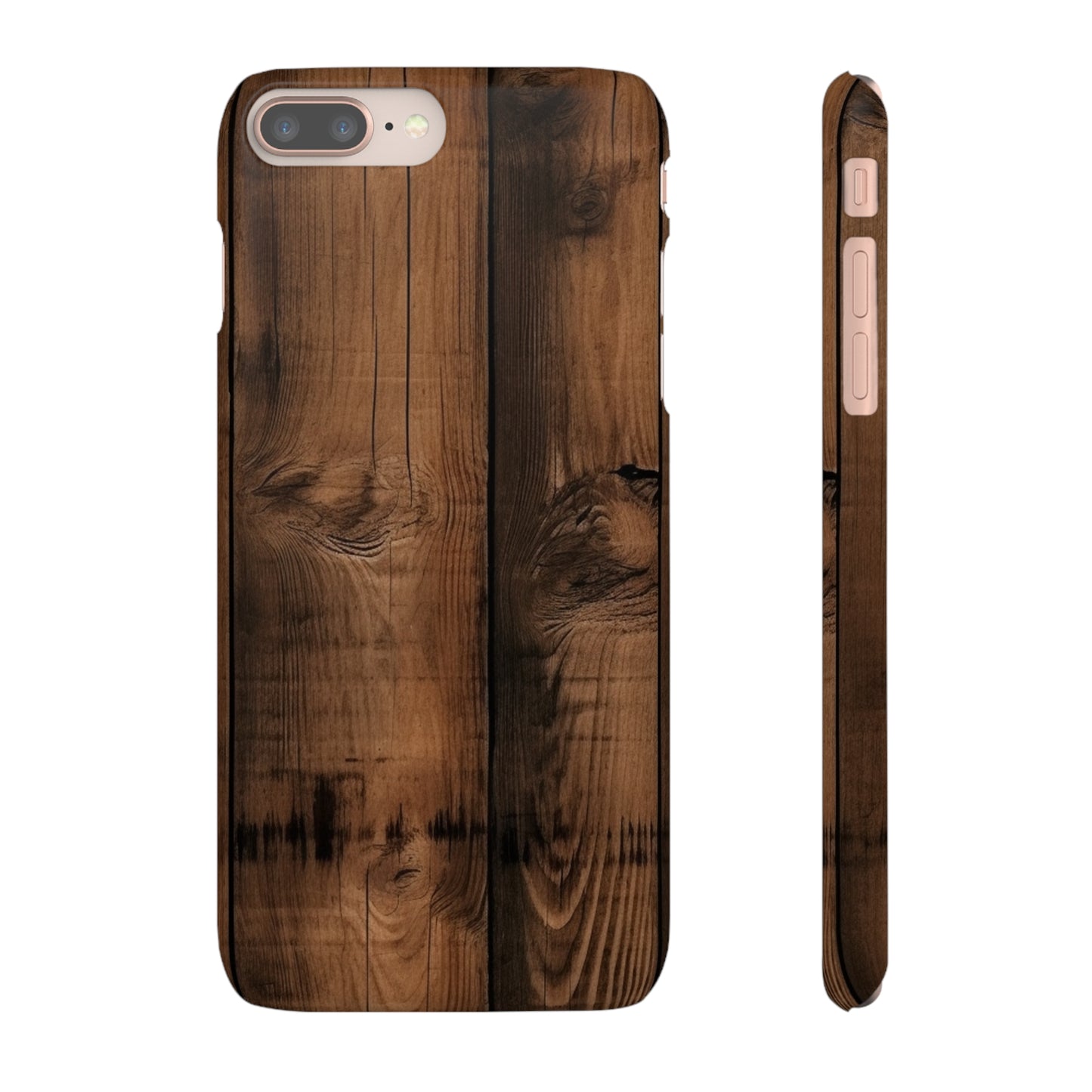 Rustic Wood Snap Case