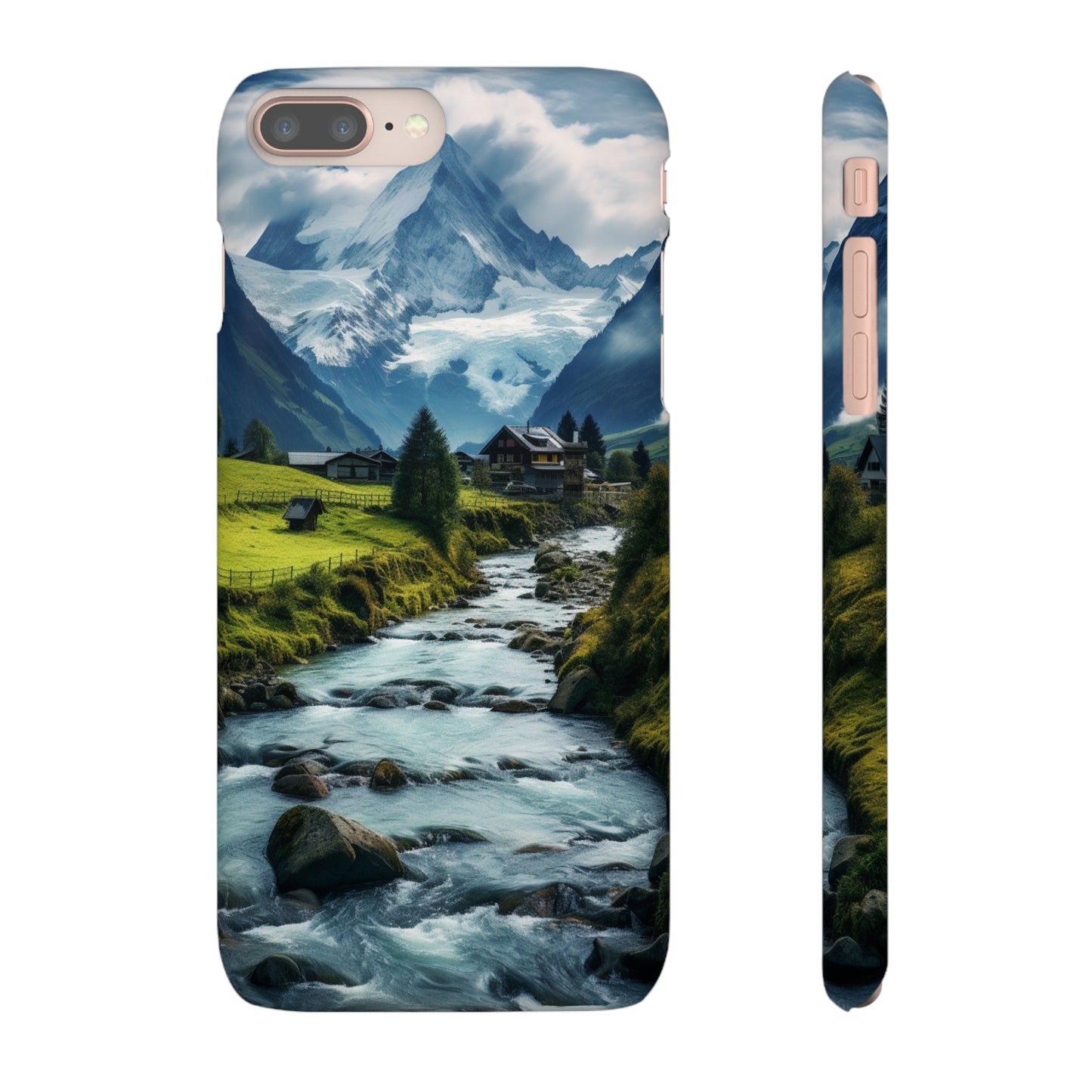 Swiss Alps Snap Case