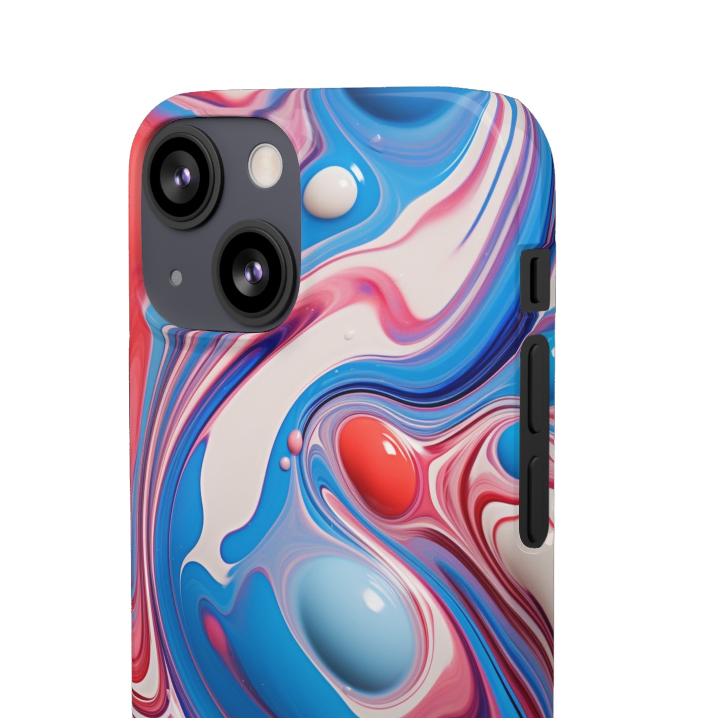 Colorful Marble Snap Case