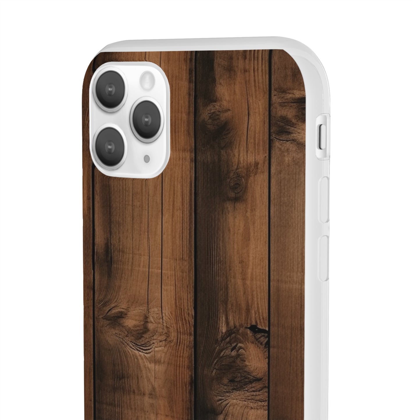 Rustic Wood Flex Case