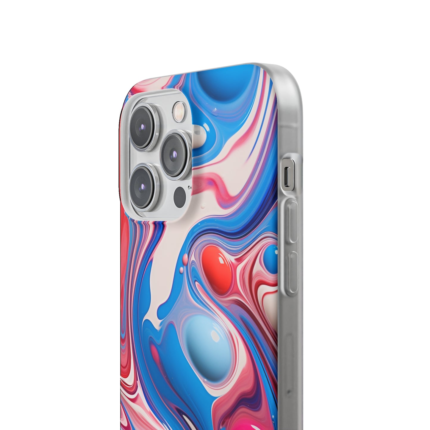 Colorful Marble Flex Case