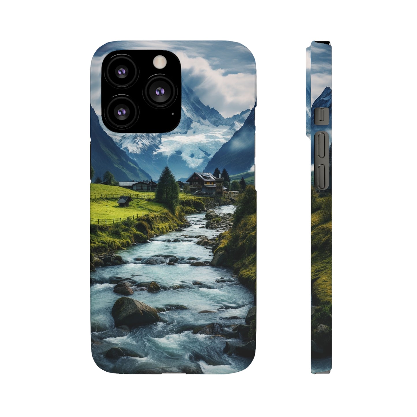 Swiss Alps Snap Case