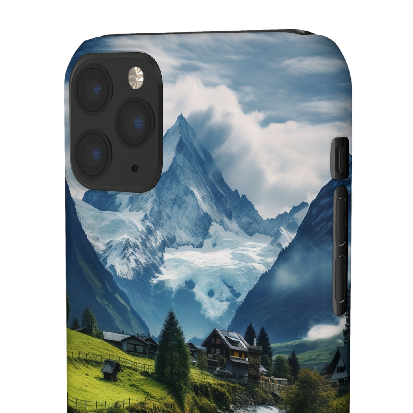 Swiss Alps Snap Case