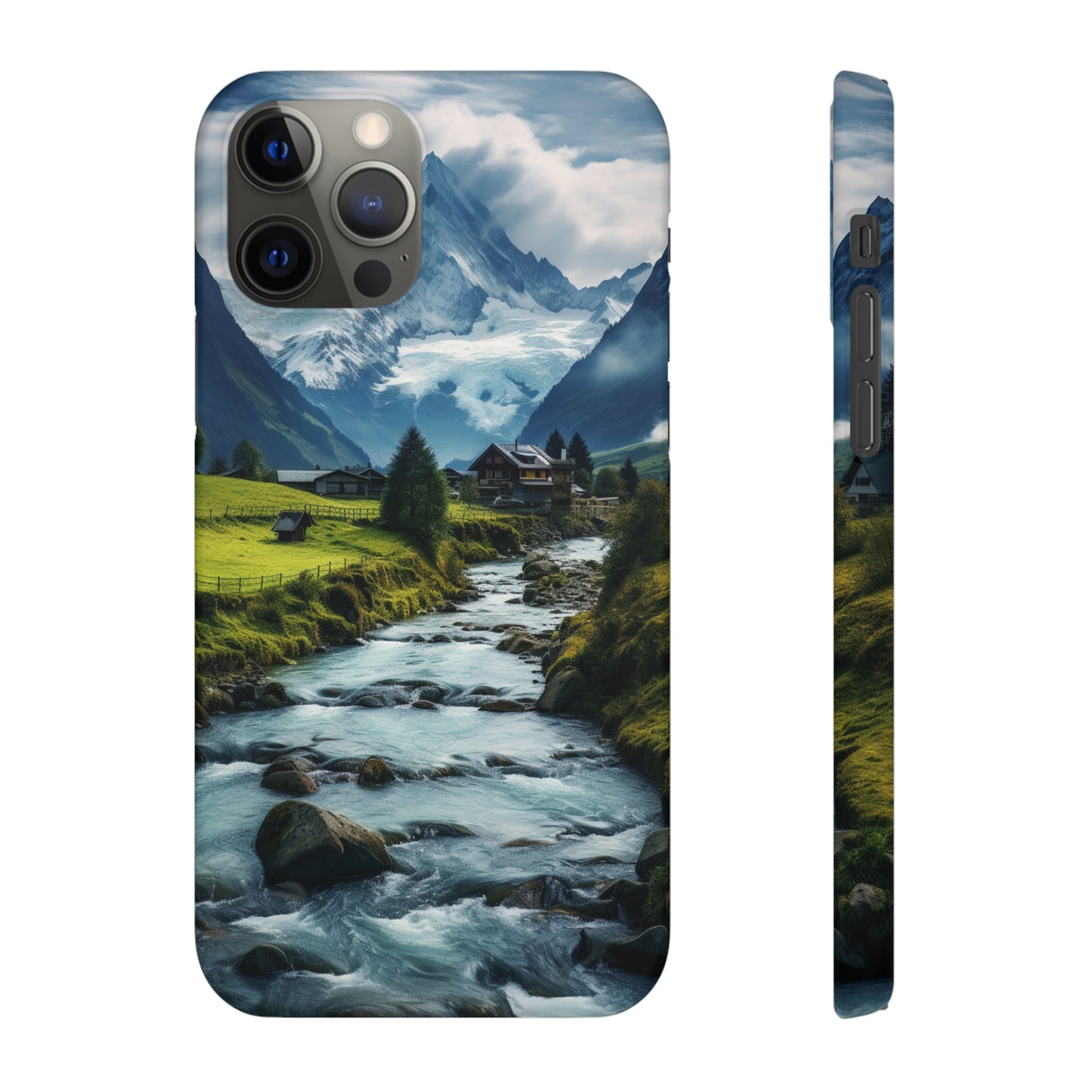 Swiss Alps Snap Case