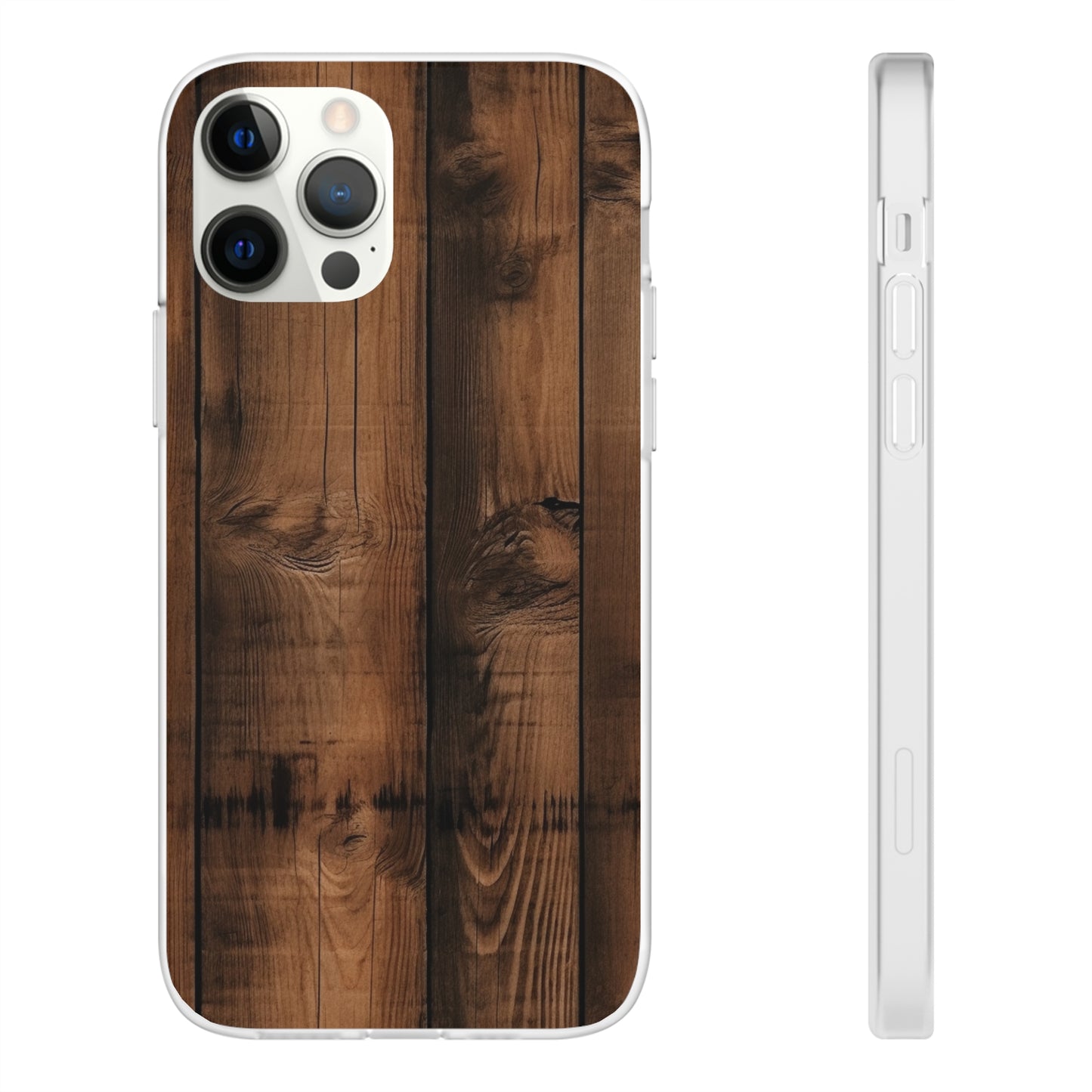 Rustic Wood Flex Case