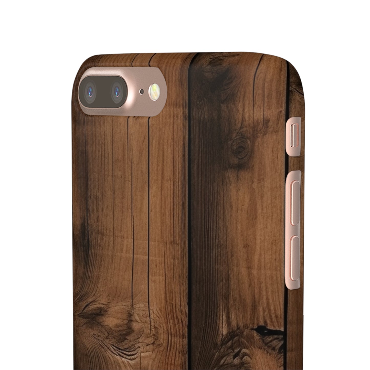 Rustic Wood Snap Case