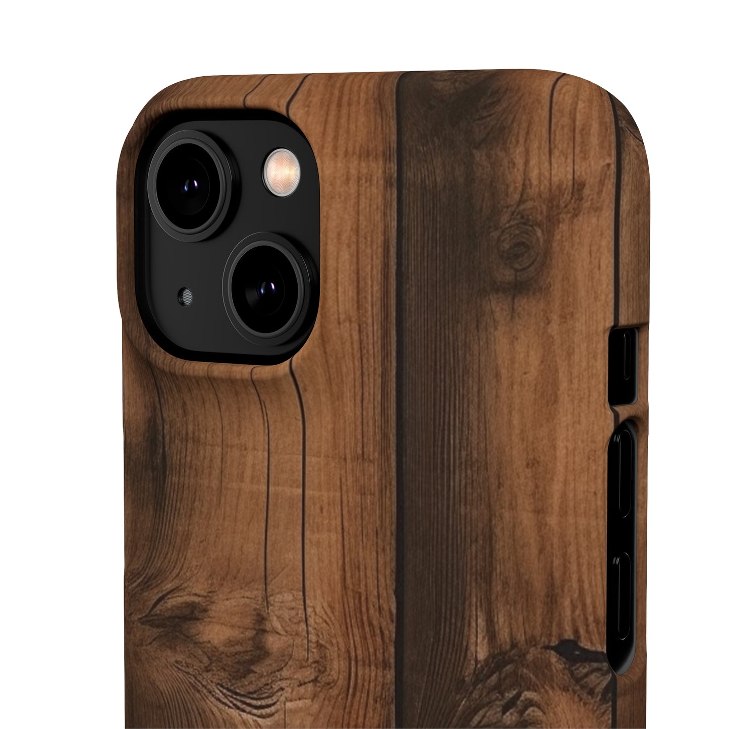 Rustic Wood Snap Case