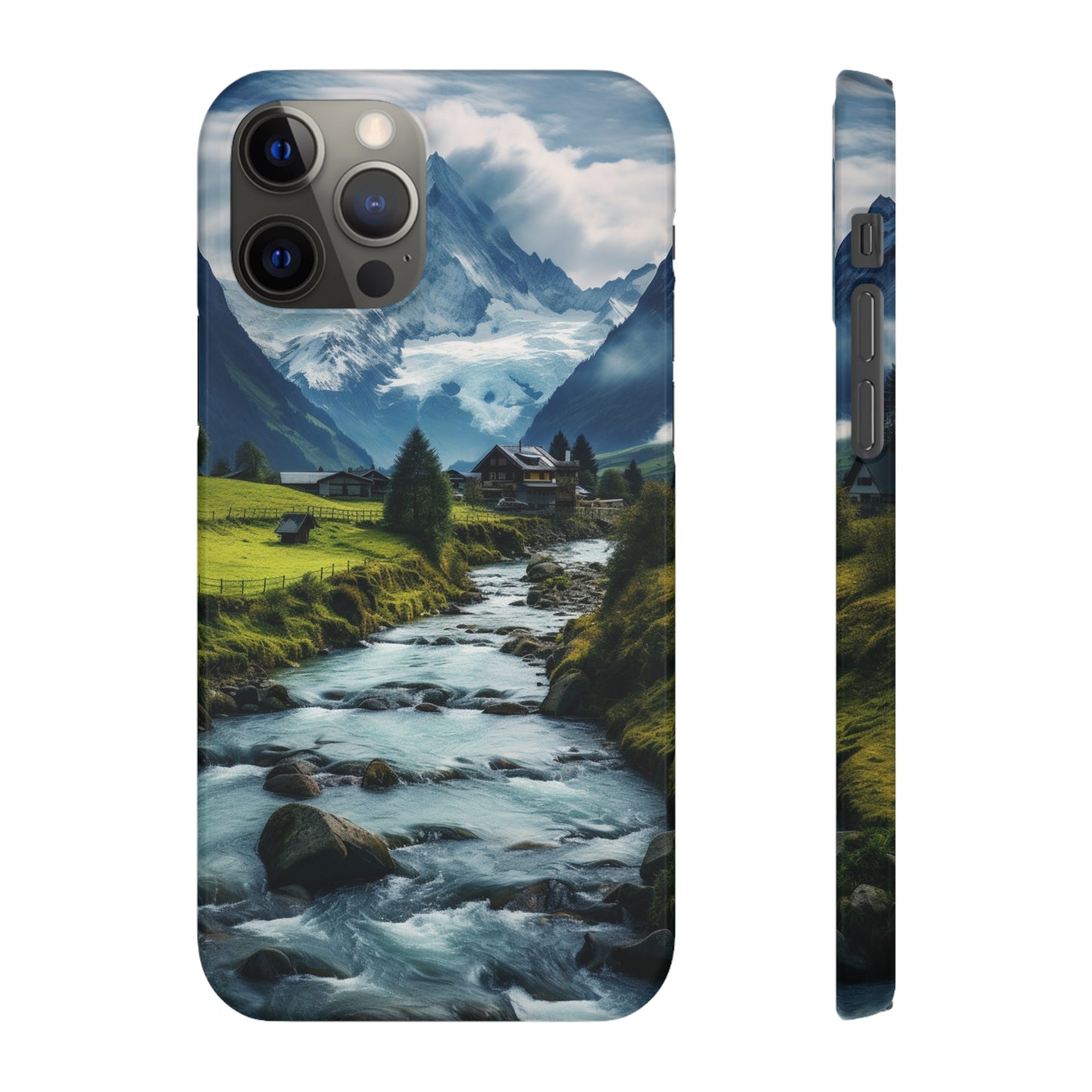 Swiss Alps Snap Case