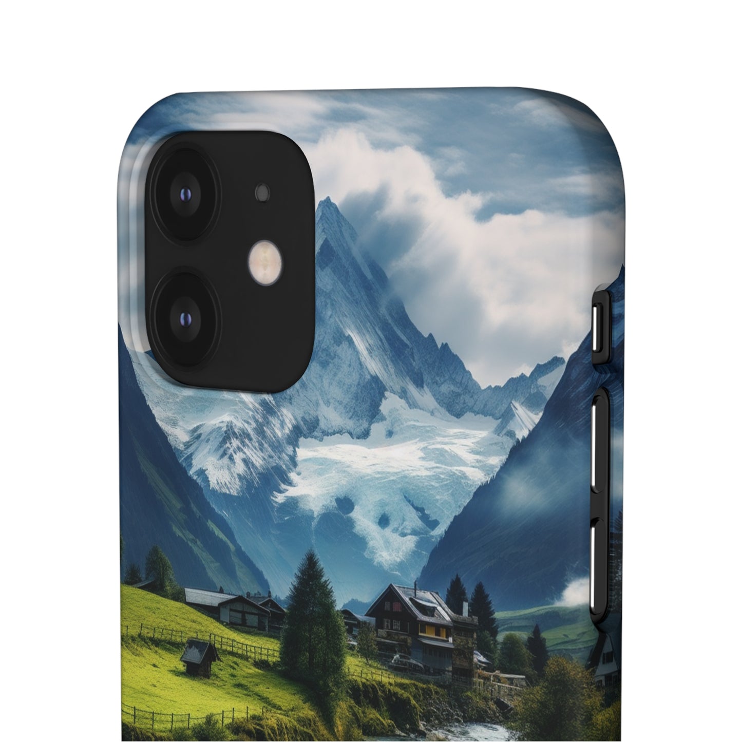 Swiss Alps Snap Case