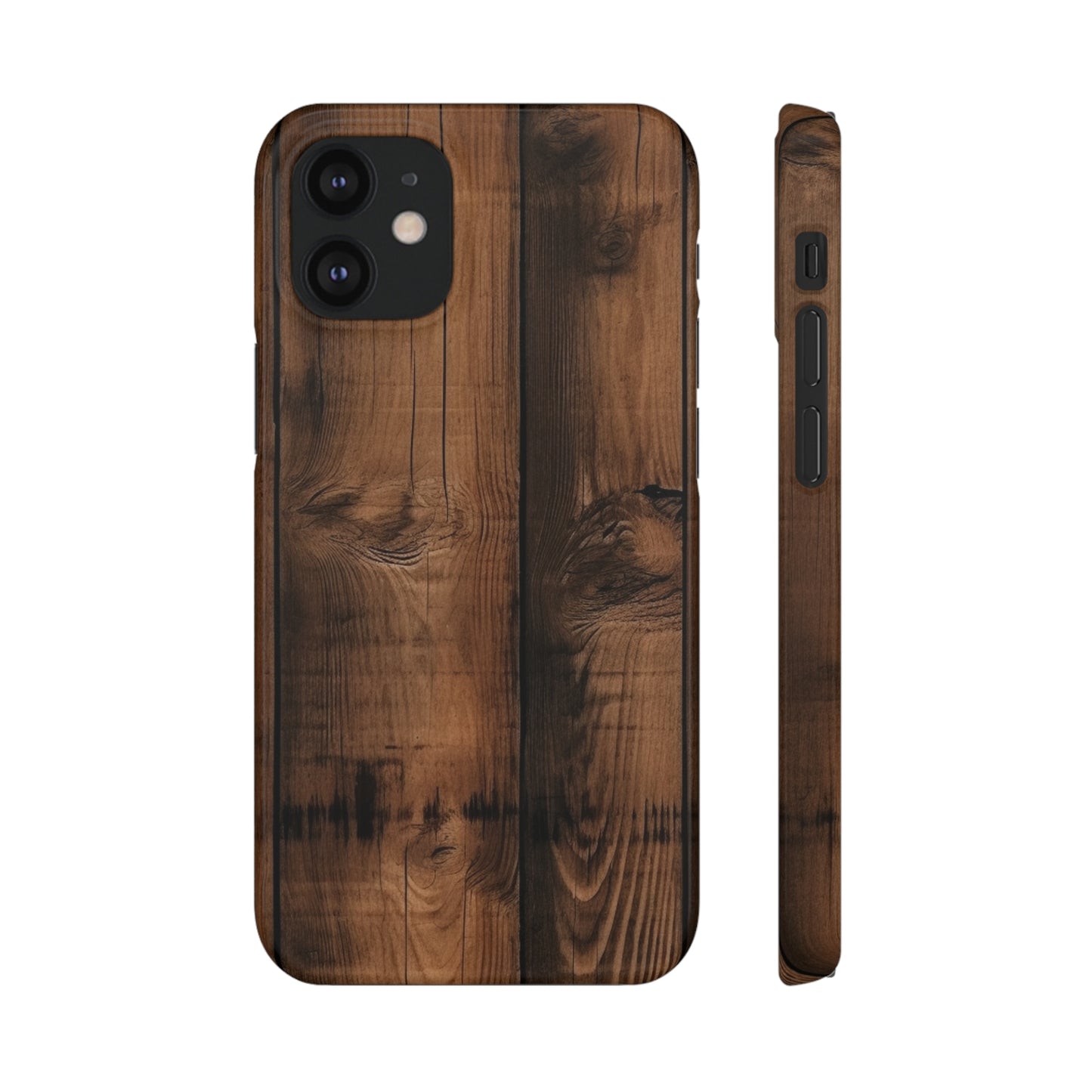 Rustic Wood Snap Case