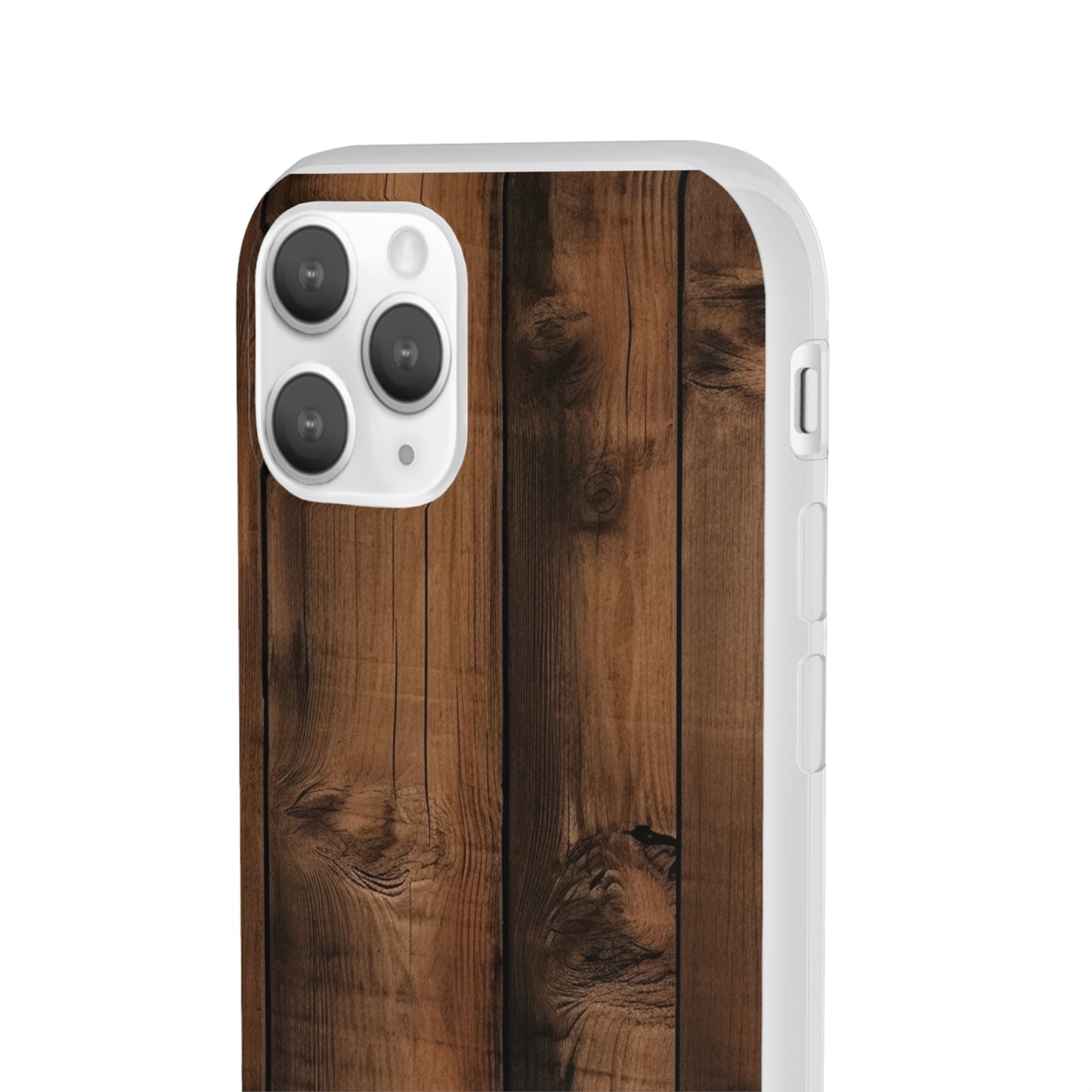 Rustic Wood Flex Case