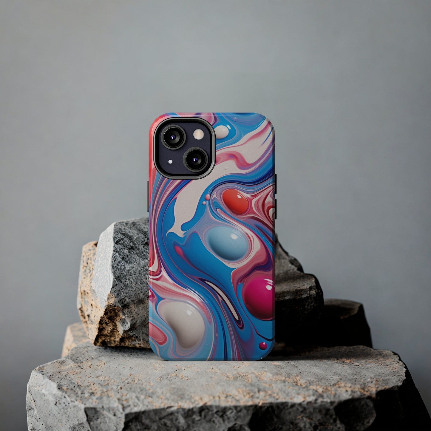 Colorful Marble Tough Case