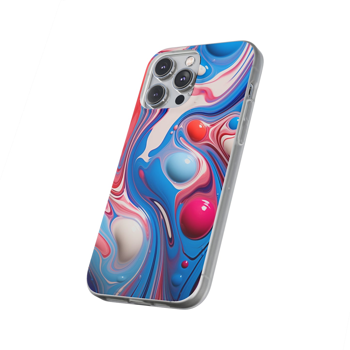 Colorful Marble Flex Case