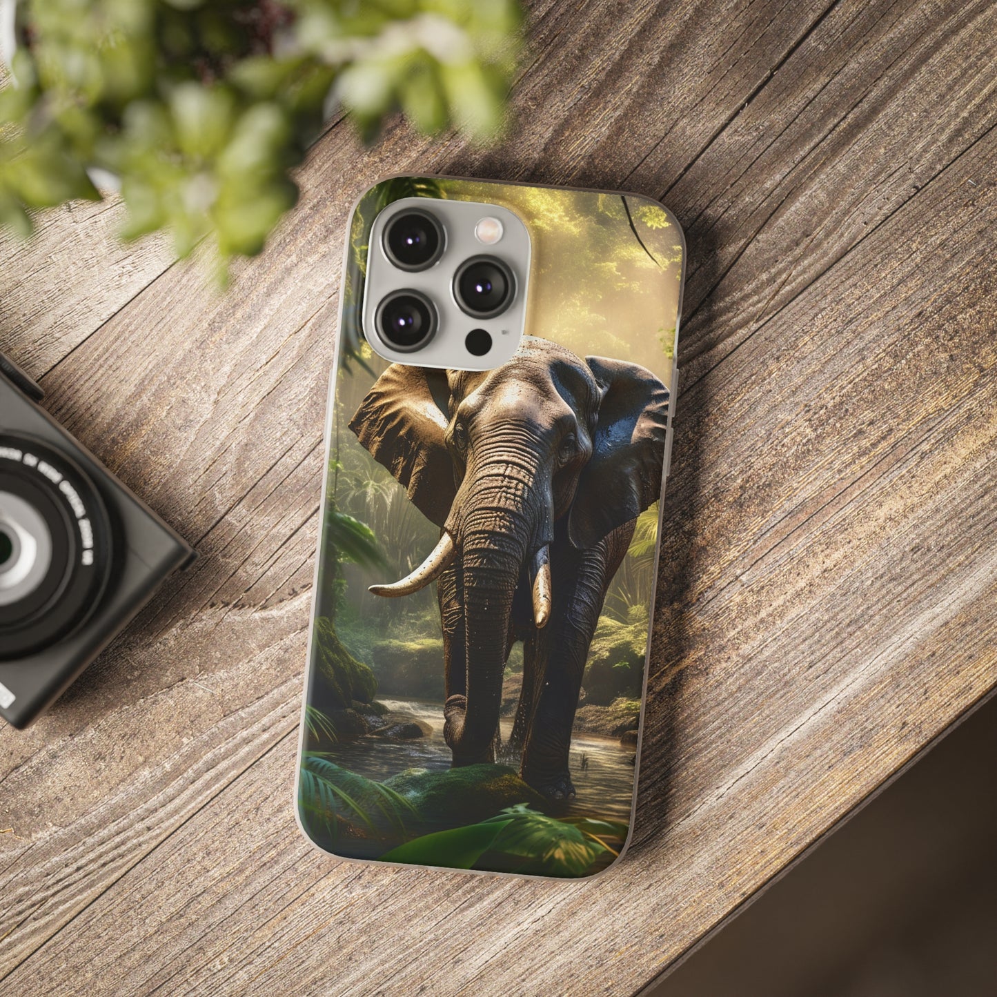 Jungle Elephant Flex Case