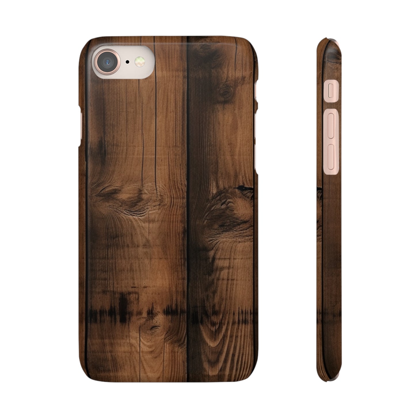 Rustic Wood Snap Case