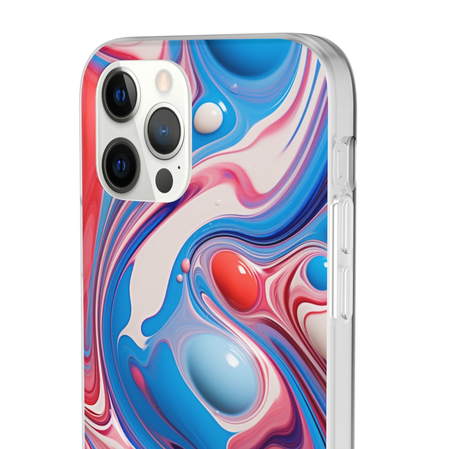 Colorful Marble Flex Case