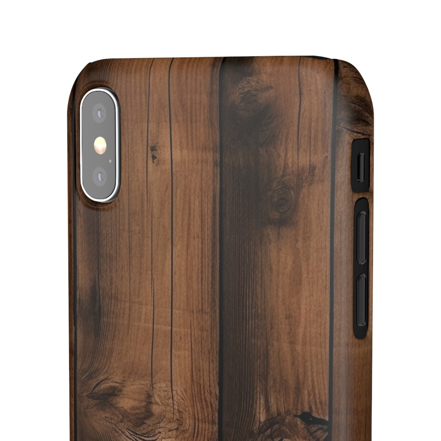 Rustic Wood Snap Case