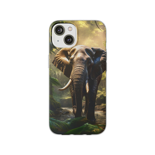 Jungle Elephant Flex Case