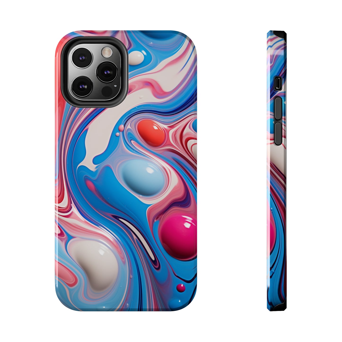 Colorful Marble Tough Case