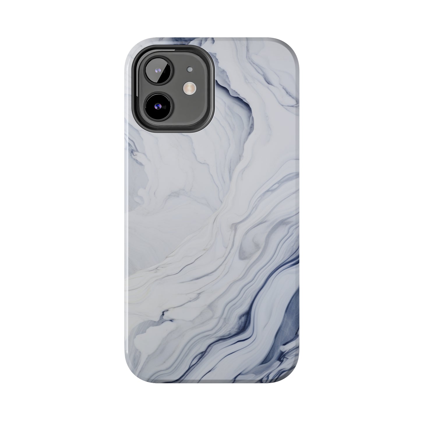 White Marble Tough Case