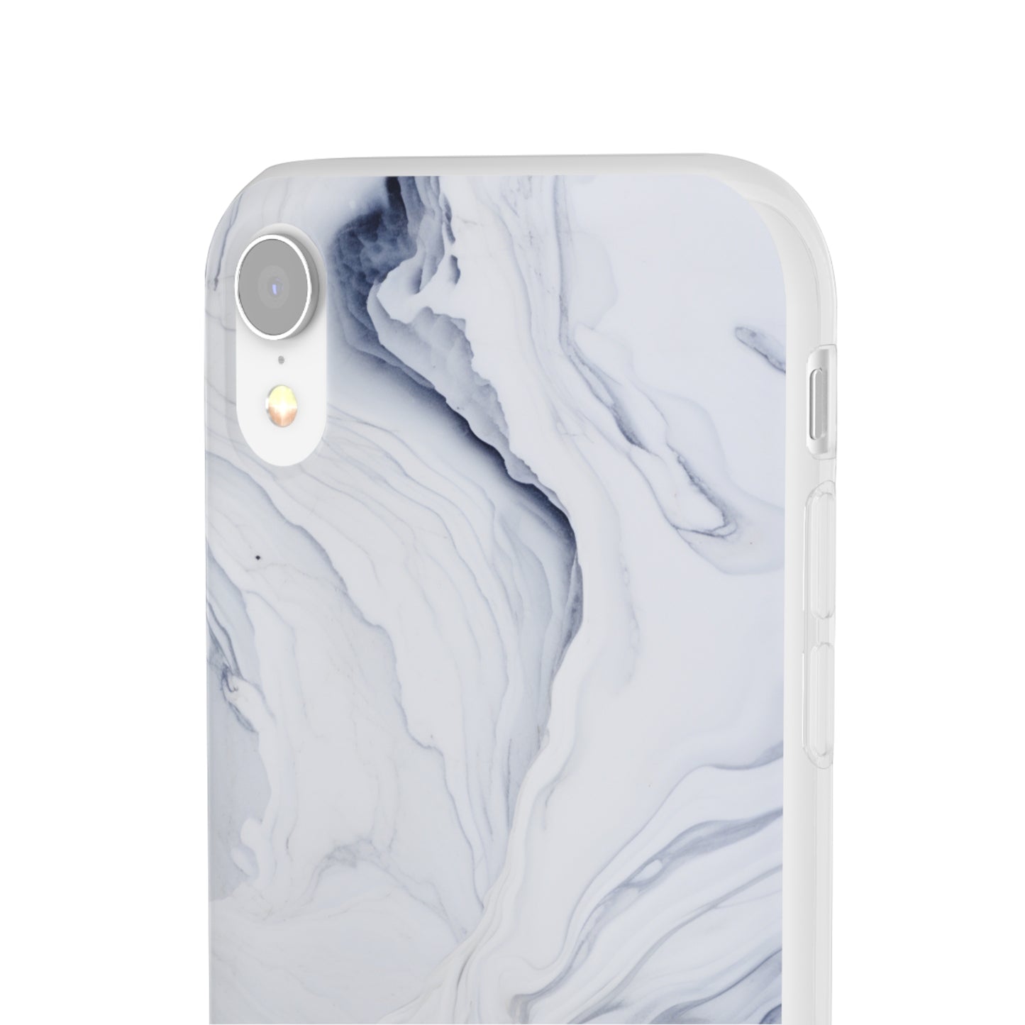 White Marble Flex Case