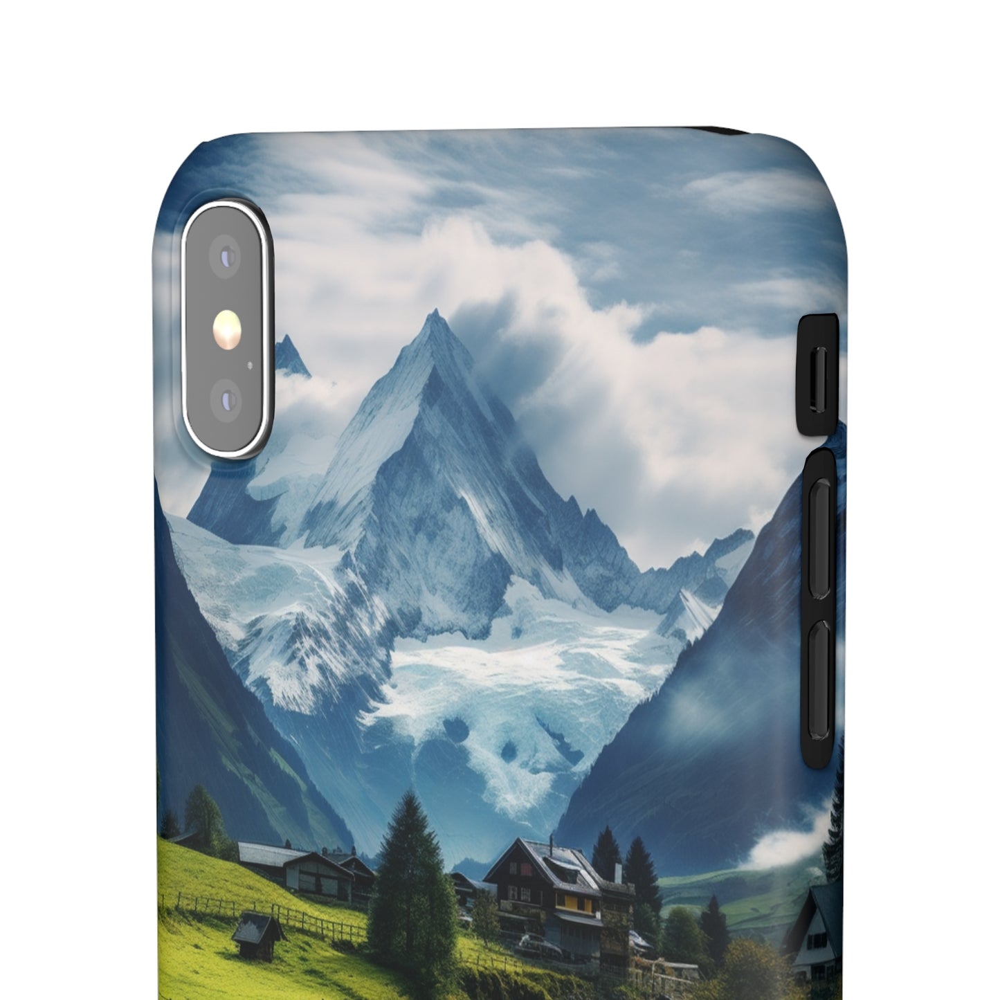 Swiss Alps Snap Case