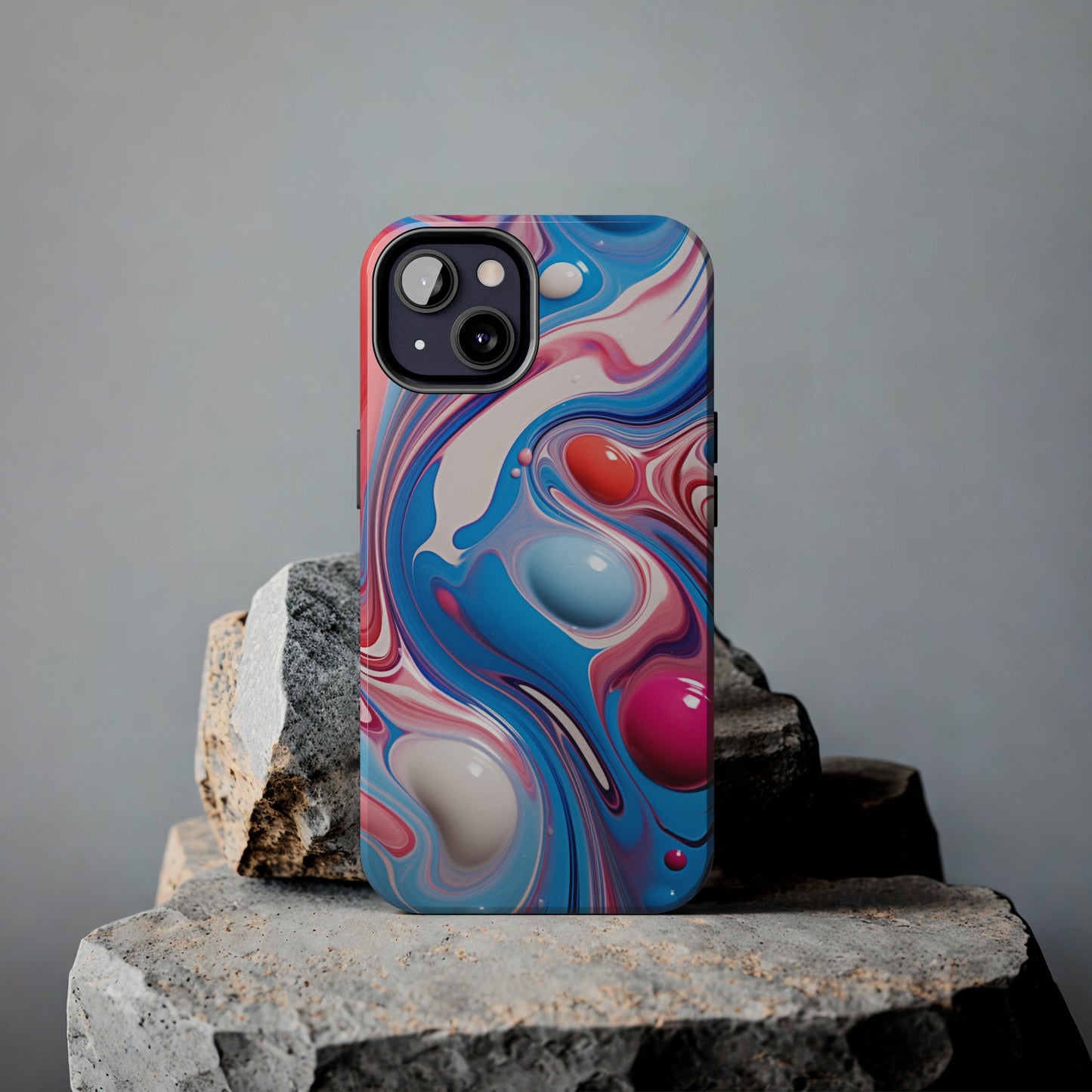 Colorful Marble Tough Case