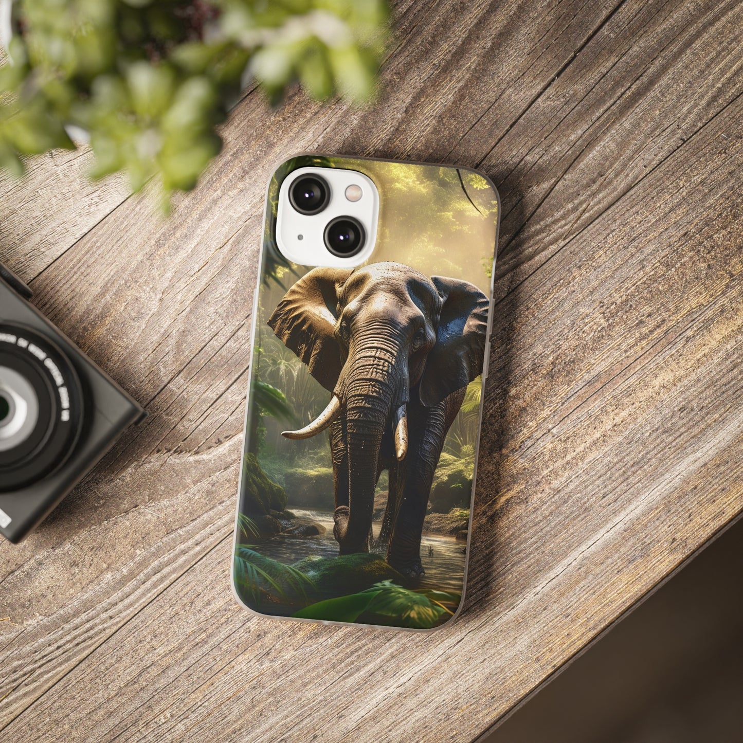 Jungle Elephant Flex Case