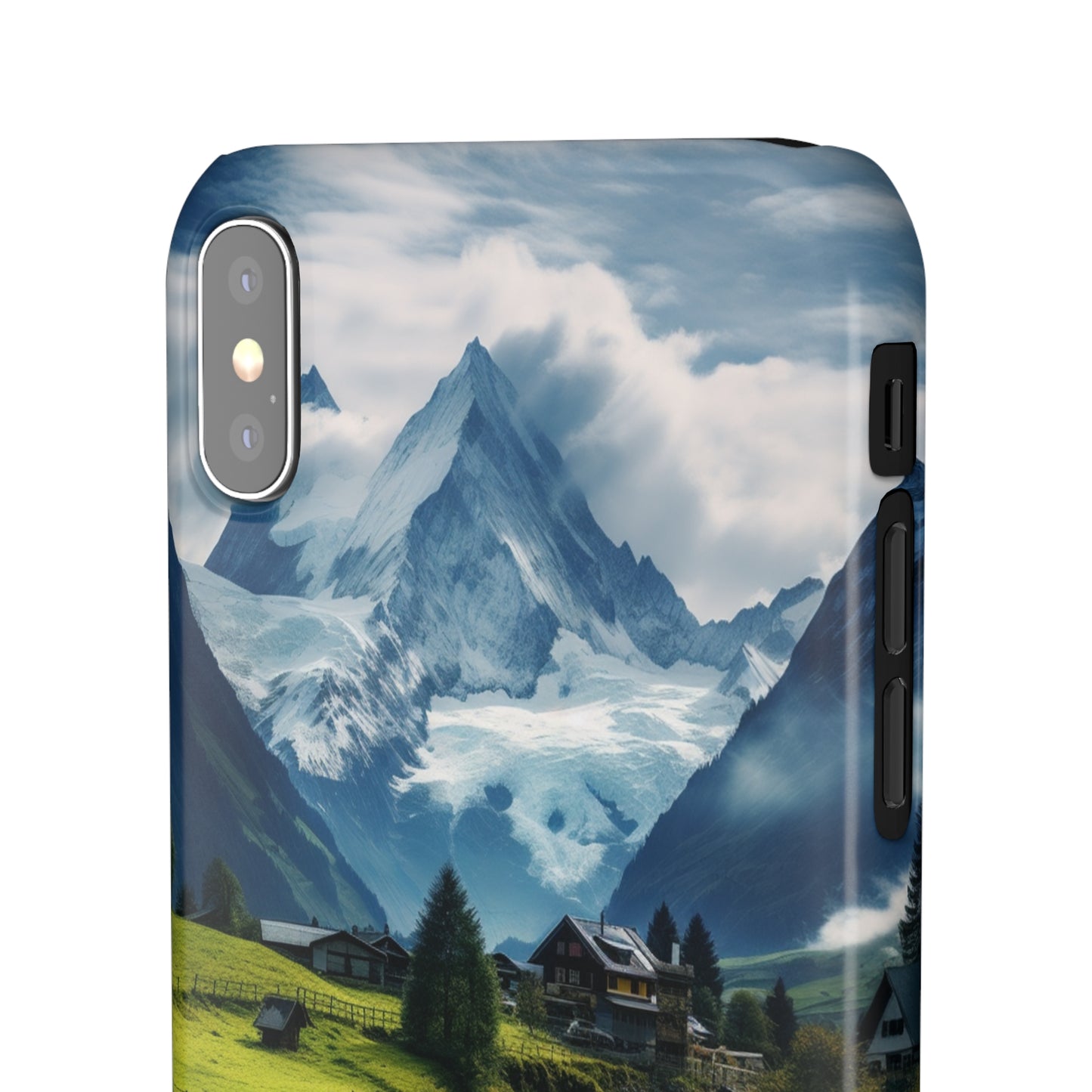 Swiss Alps Snap Case