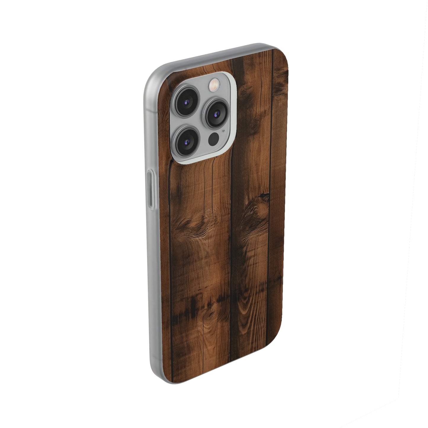 Rustic Wood Flex Case