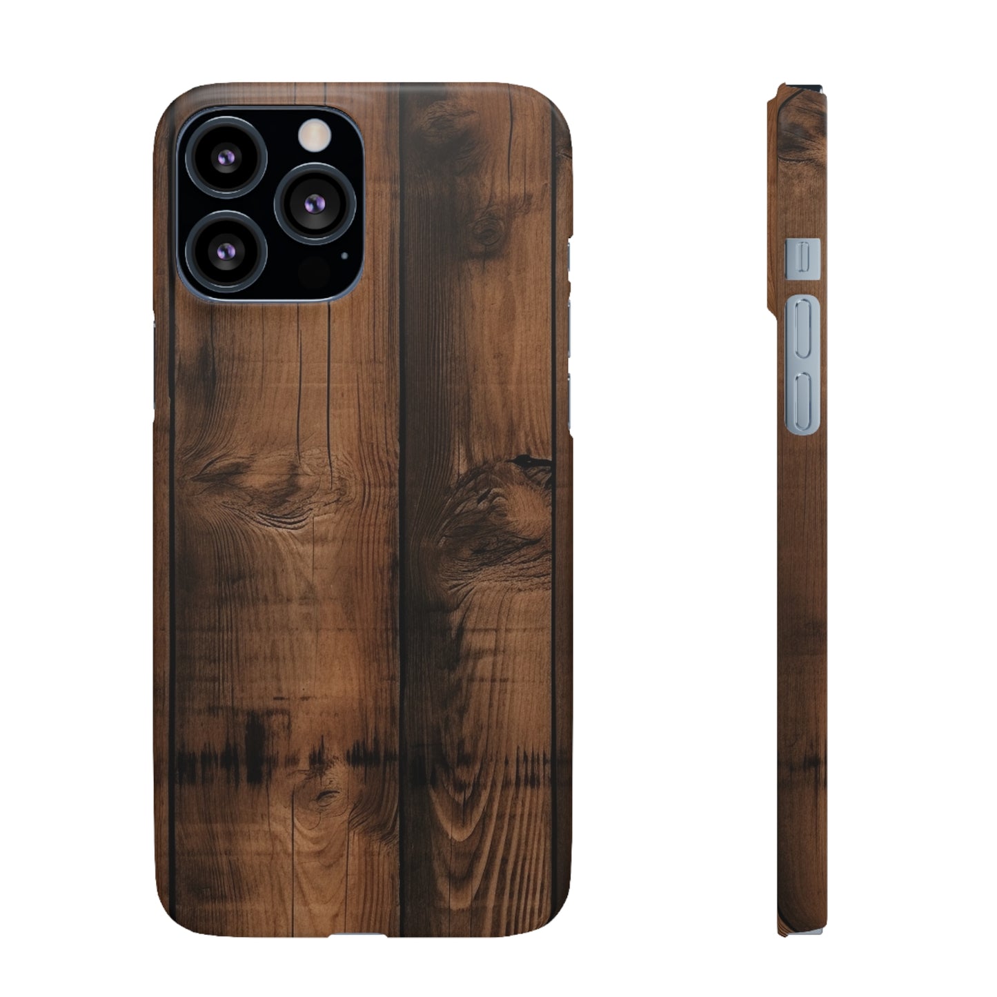 Rustic Wood Snap Case