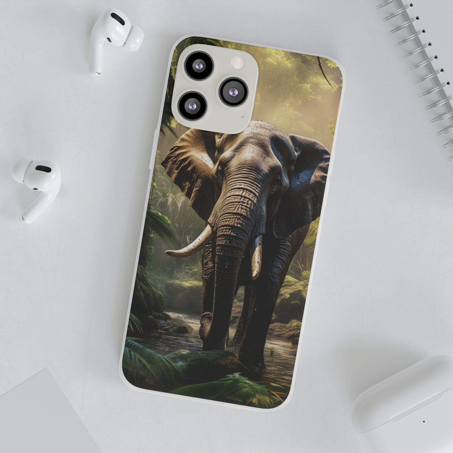 Jungle Elephant Flex Case