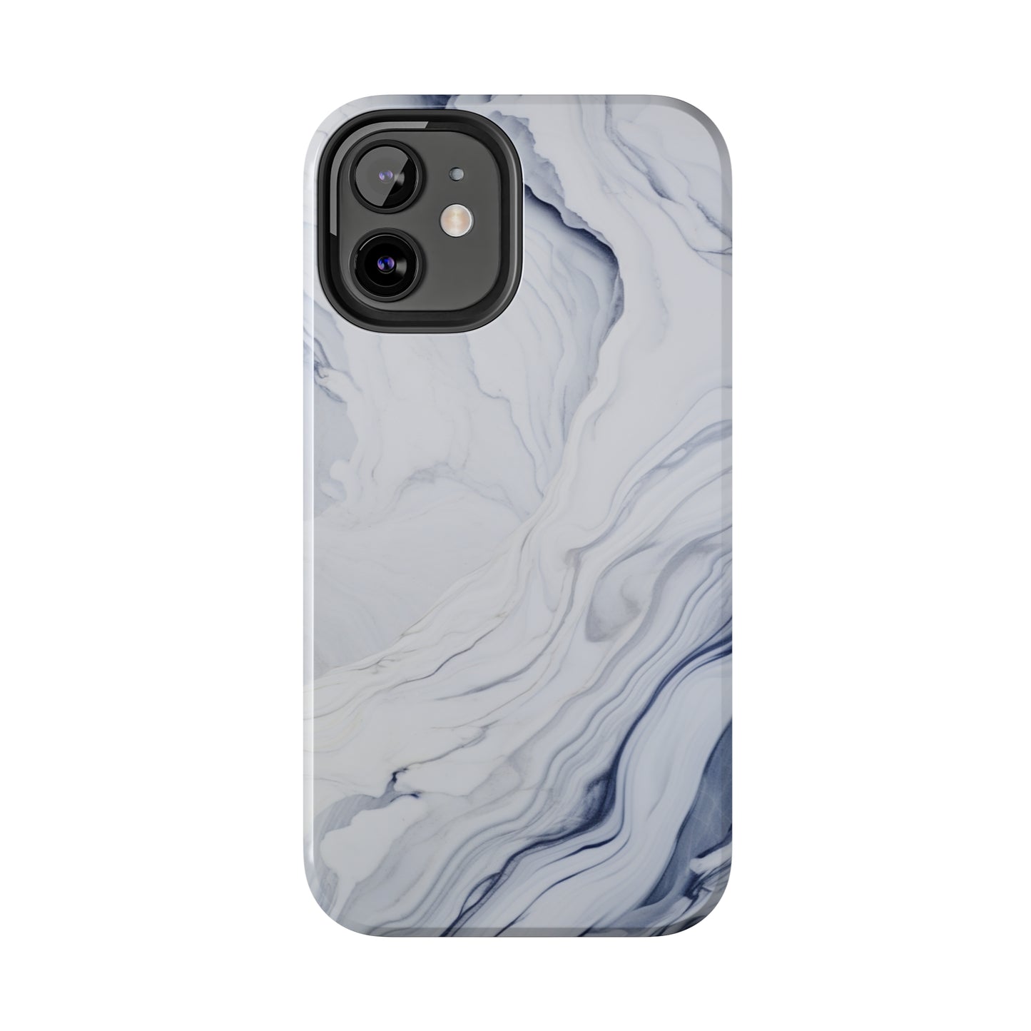 White Marble Tough Case