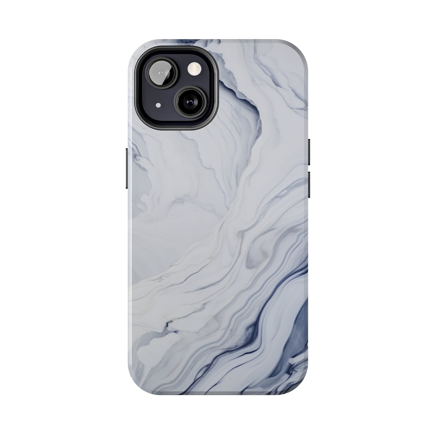 White Marble Tough Case