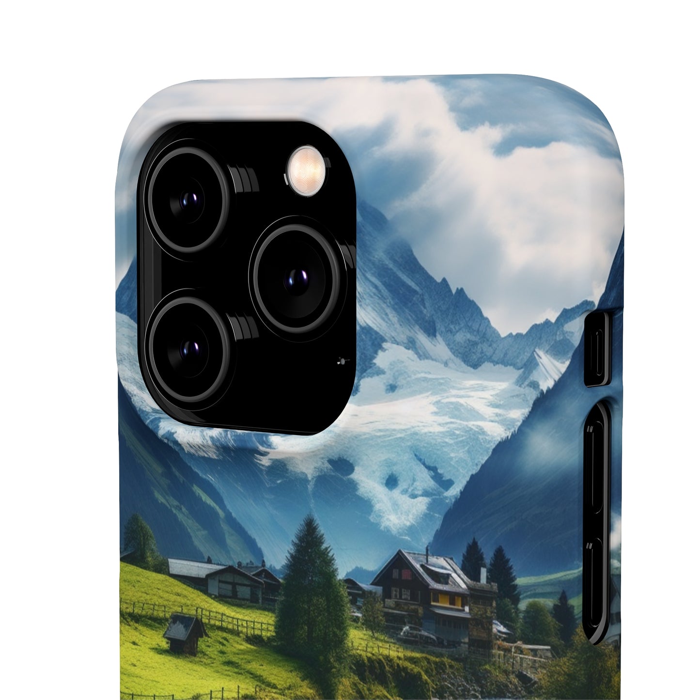 Swiss Alps Snap Case