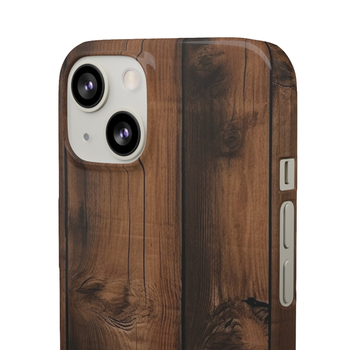 Rustic Wood Snap Case