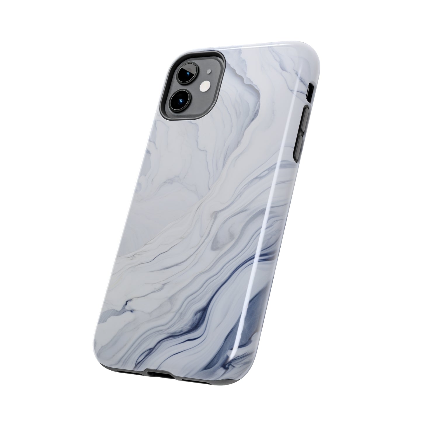 White Marble Tough Case