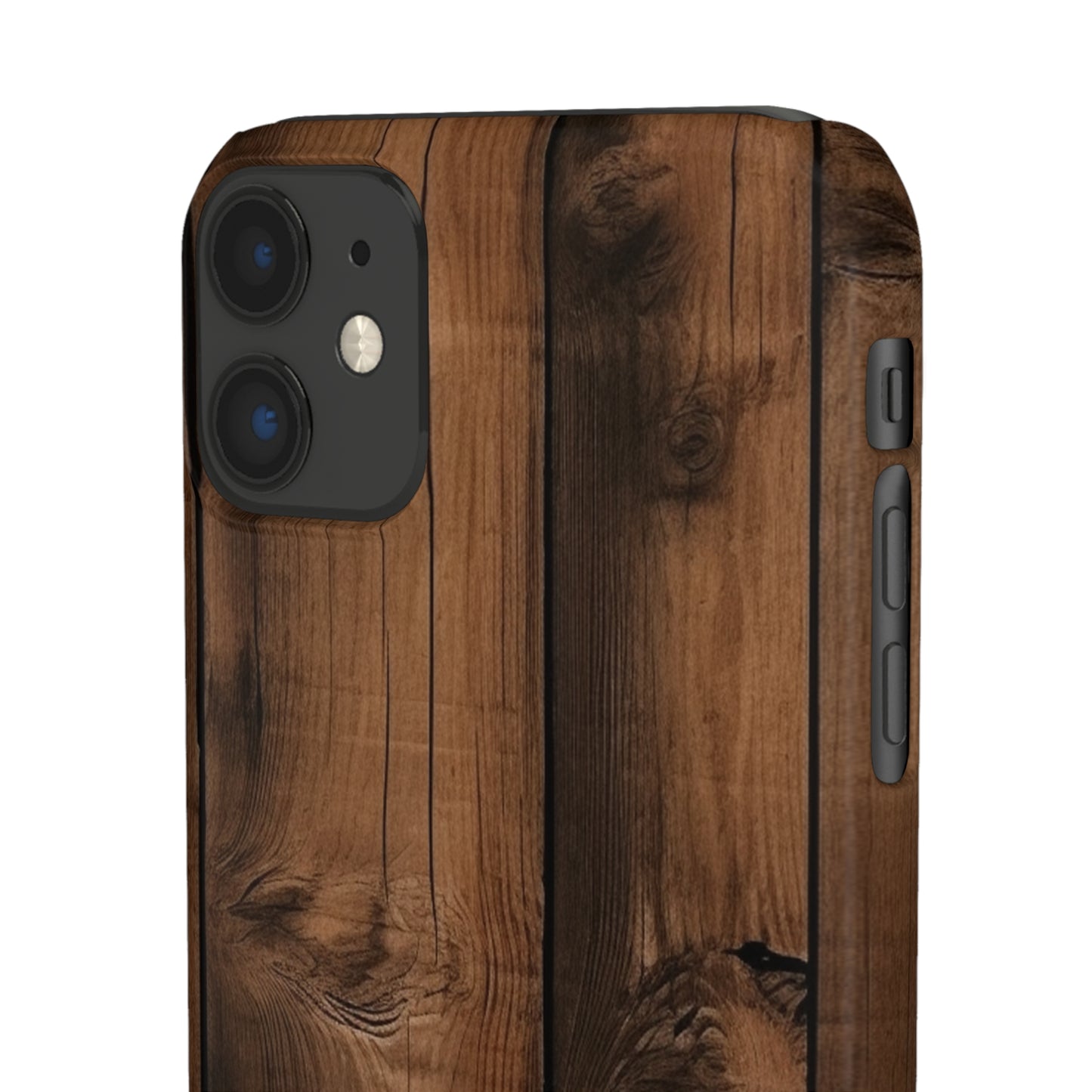 Rustic Wood Snap Case