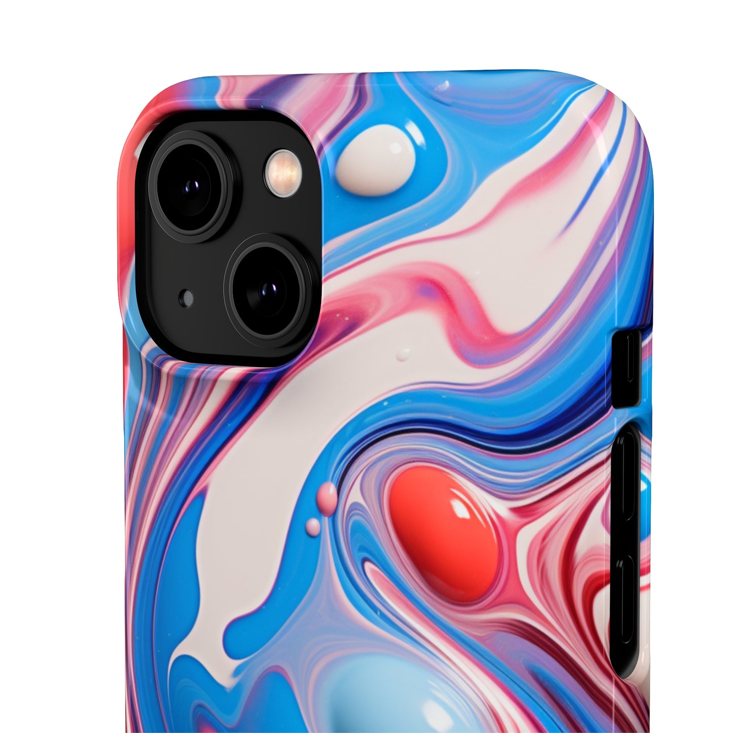 Colorful Marble Snap Case