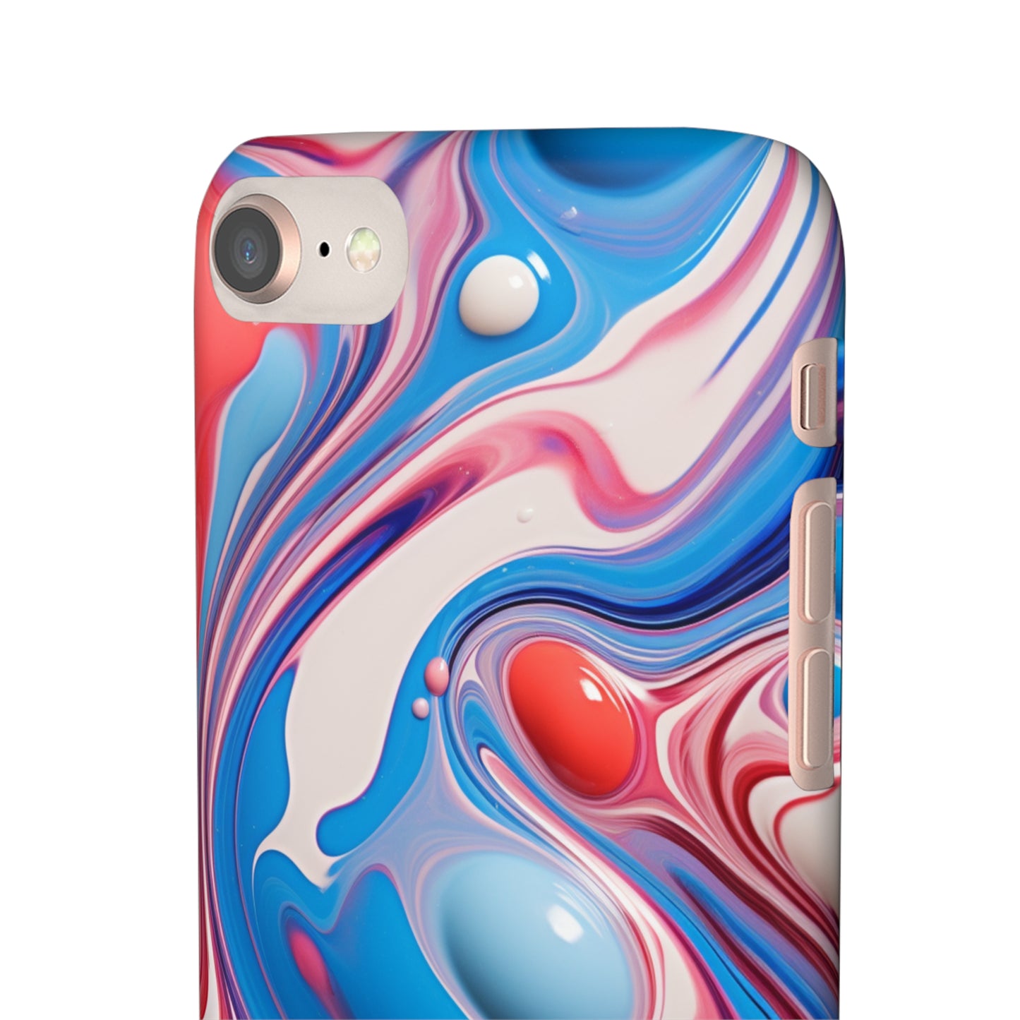 Colorful Marble Snap Case