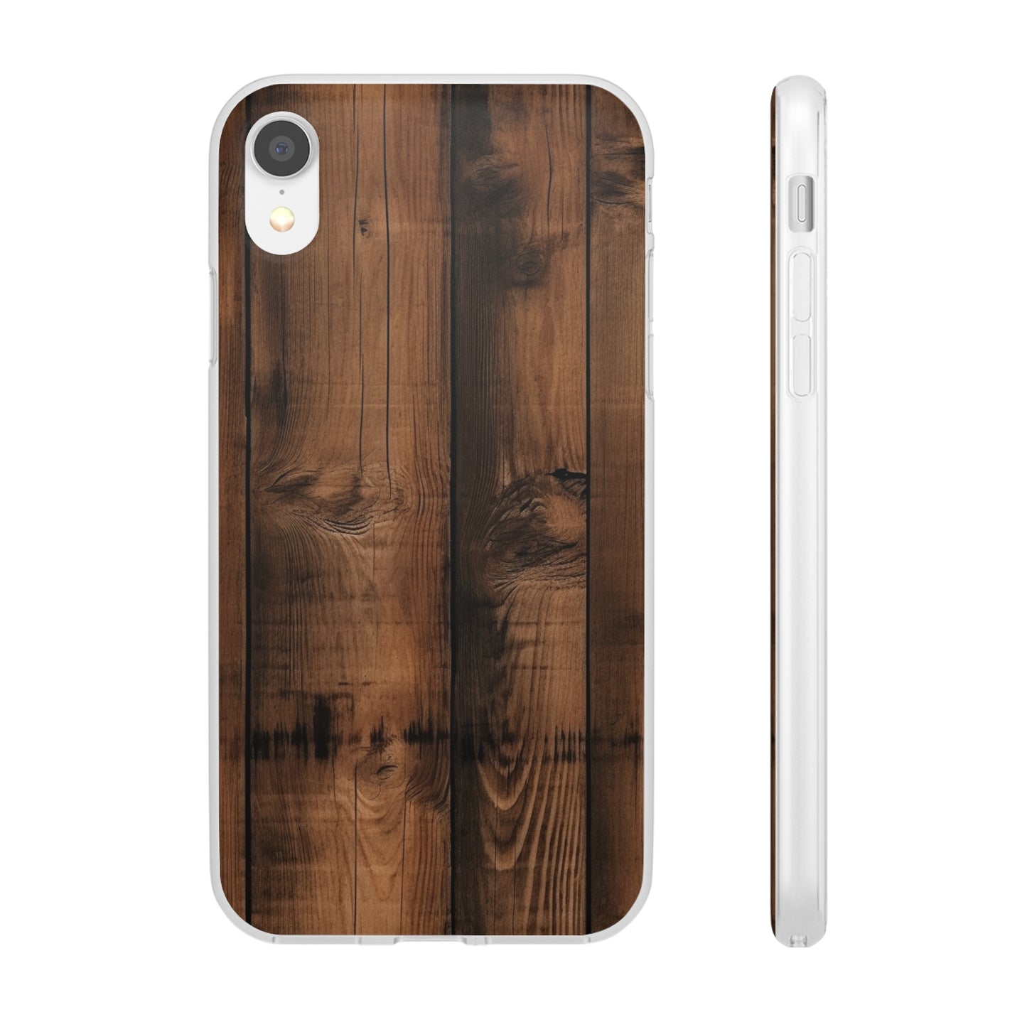 Rustic Wood Flex Case