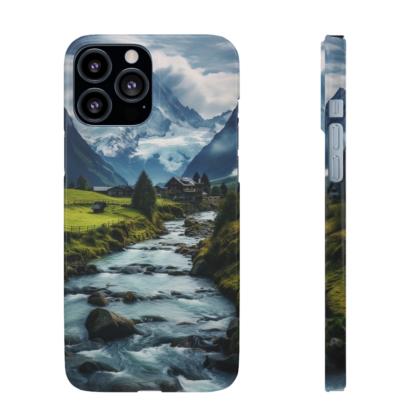 Swiss Alps Snap Case