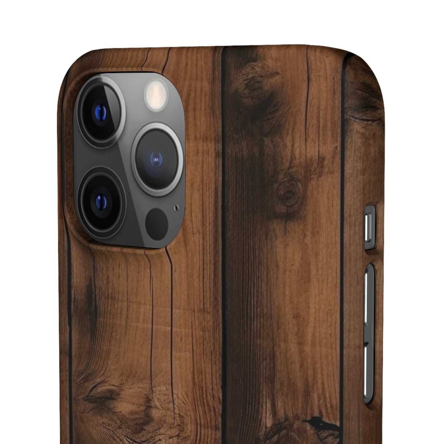 Rustic Wood Snap Case