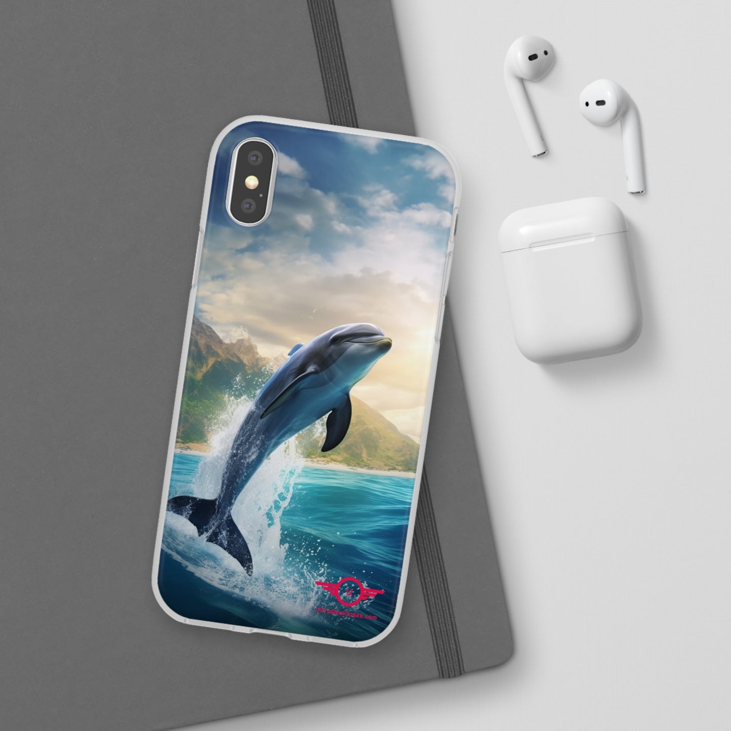 Jumping Dolphin Flex Case