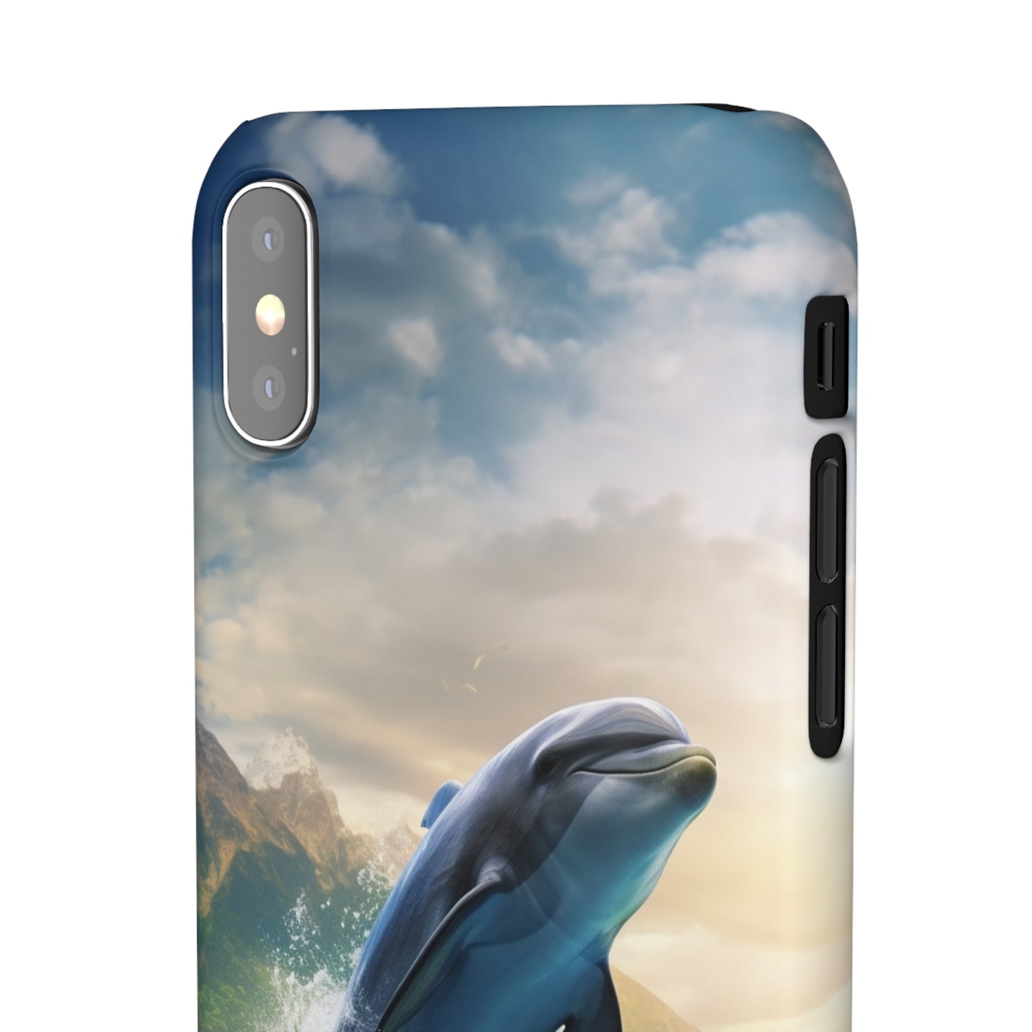 Jumping Dolphin Snap Case