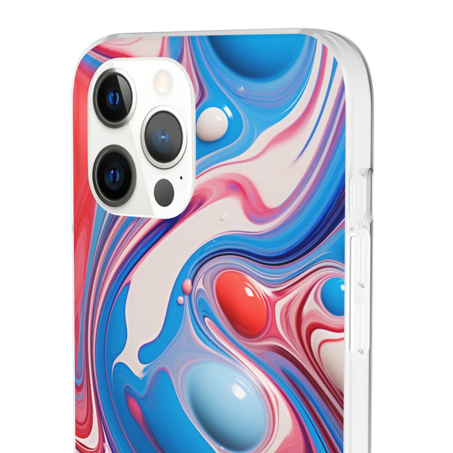 Colorful Marble Flex Case