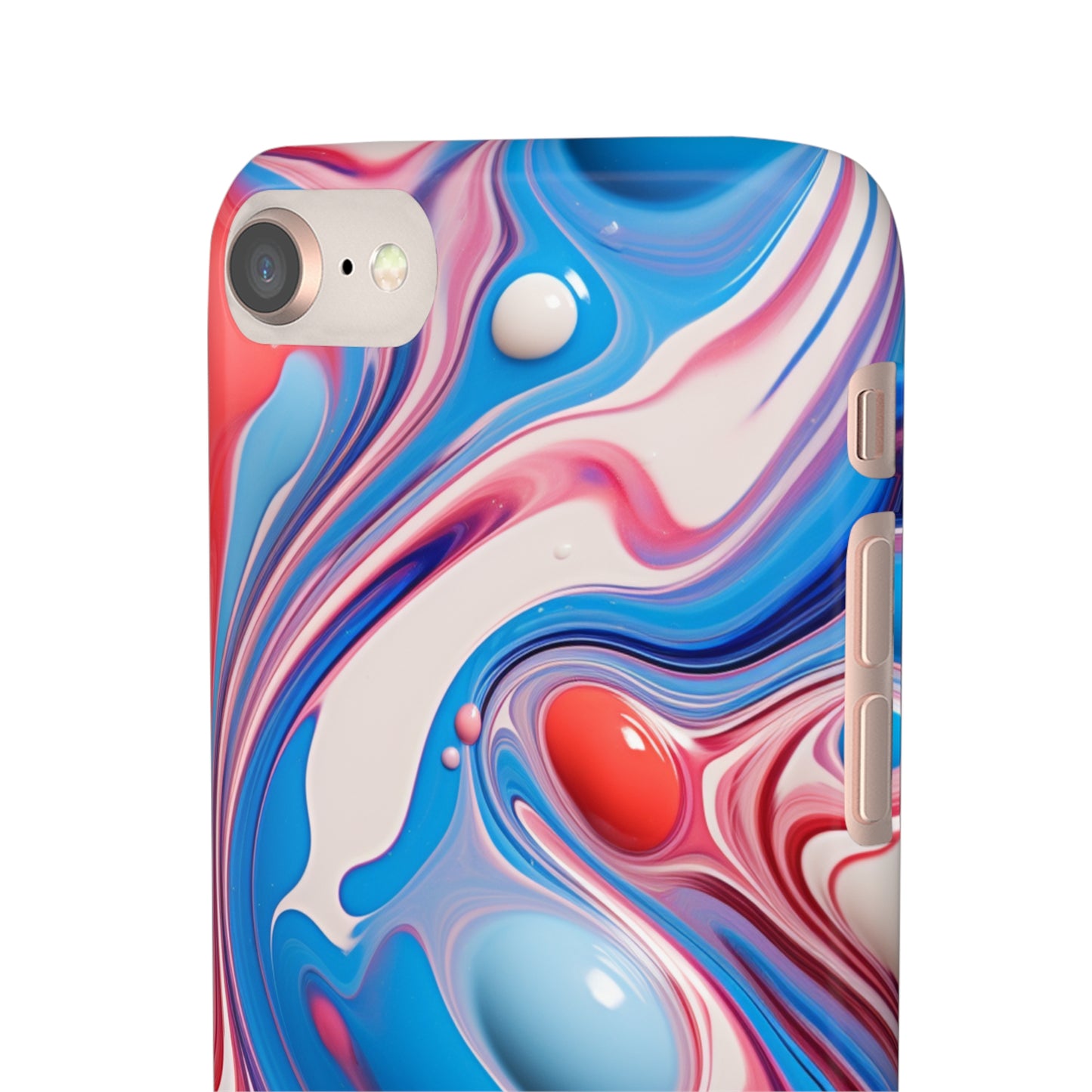 Colorful Marble Snap Case