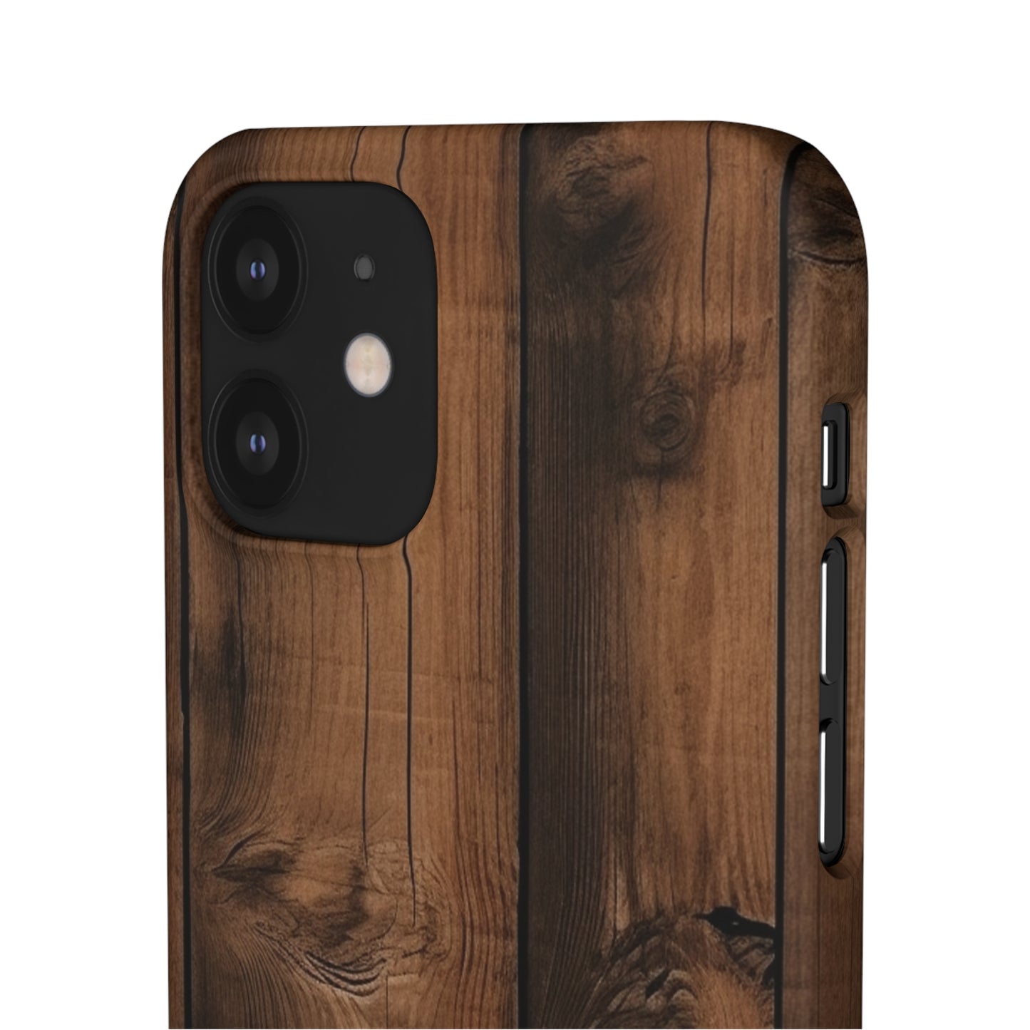 Rustic Wood Snap Case